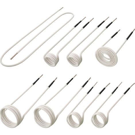 VEVOR Kit de Bobines de Chauffage a Induction 8PCs, bobines de chauffage a induction avec differentes longueurs, Accessoires de Chaleur sans Flamme, pour Enlever les Boulons et Ecrous Rouilles (1/5)