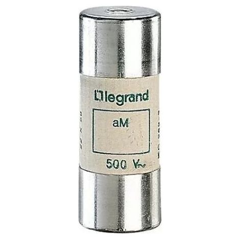 Legrand 015195 Cartuccia cilindrica - aM - 22x58mm 100A