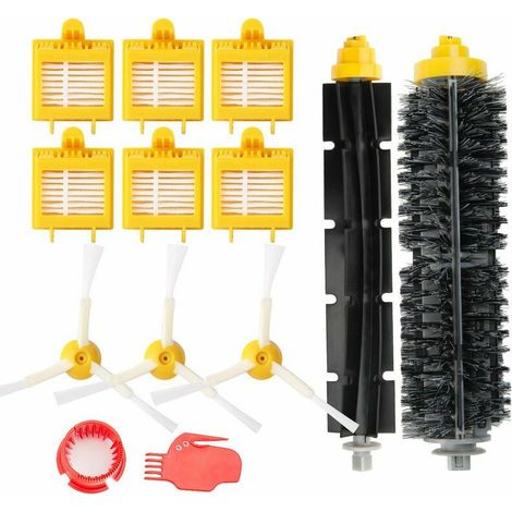 Ersatzbürsten-Set für iRobot Roomba 700, 760, 761, 765, 770, 772, 776, 780, 785, 786 und 790 – Ein 13-teiliges Set