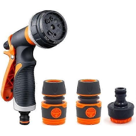 2025 Plastic Household Flower Garden Watering Sprinkler, With Rubber Quick Connector+Rubber Threaded Joint (1/4)