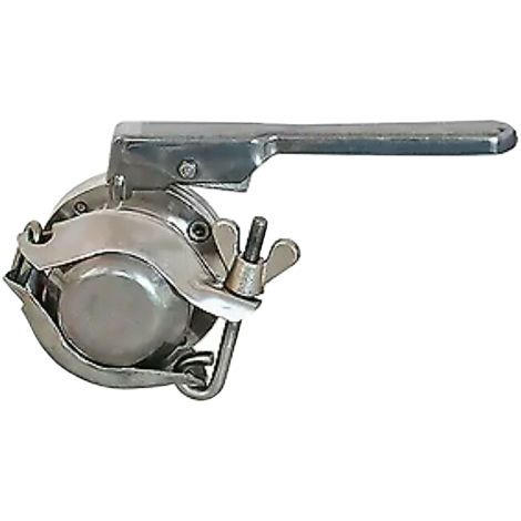 Cordivari valvola a farfalla 1 1/2 per botte botti in acciaio inox AISI 316