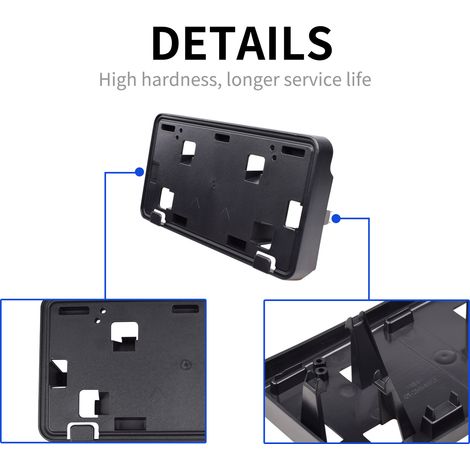 RL3Z17A385BA is a license plate frame bracket for the front bumper of the 2024-2025 Ford F-150 2.7L/3.5L model.