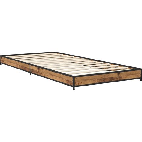 Maison Exclusive - Bettrahmen Altholz 80 x 200 cm Holzwerkstoff