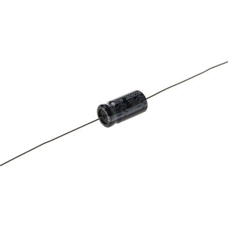 Condensateur RS PRO 100µF, 25V c.c.