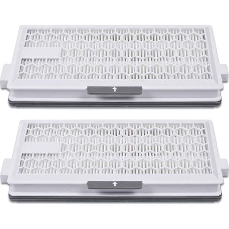 Pour Filtre Aspirateur Air Clean Plus 50 pour Miele Complete C3 Powerline S8340 Filtre d'aspirateur, Air Clean SF-HA 50 pour Complete C2 C3, lot de 2 (1/4)