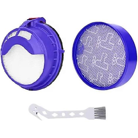 Filtre pour aspirateur portatif DC25 - Pièces de rechange : filtre à bille, préfiltre lavable, postfiltre (1/5)