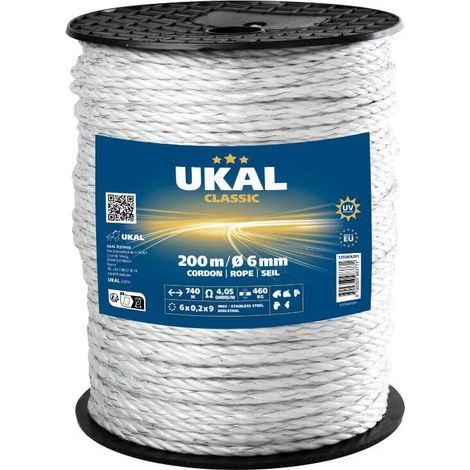 Cordon blanc Ø 5 mm CLASSIC 200 m UKAL (1/2)