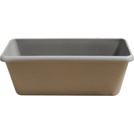 Jardinière CHORUS Taupe, 30 x 12 x 11,4 cm, 2,6 L - EDA (1/3)