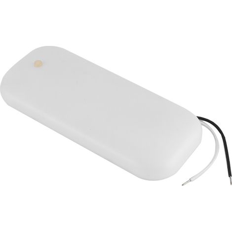 Plafonnier LED 14 V 8 W 500 Lm Blanc Chaud - Pour Camping-Car Bateau Couloir - Installation Surface - 1 Pièce (1/5)