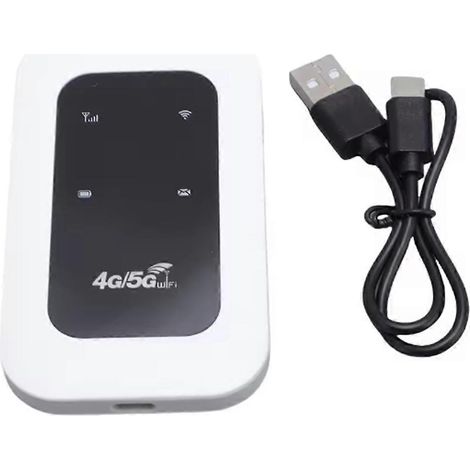 Point d'accès Wi-Fi 4G portable pour camping-car, compatible avec une large gamme de modèles et doté d'une longue autonomie et d'un débit de 300 Mbps.