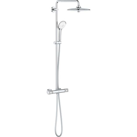 Grohe - Set de douche 260 avec thermostat, chrome 27296003ROZ1 (1/5)
