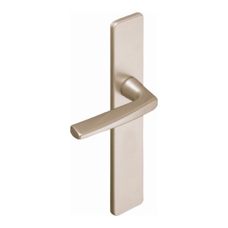 Vachette – Ensemble de porte Riviera 90 BEZAULT – Entraxe 195 mm – Finition champagne – Bec de cane réversible pour porte standard 40 mm (1/6)