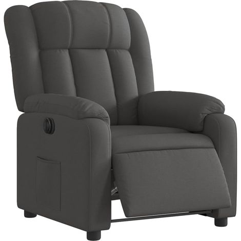 Relaxsessel Elektrisch Dunkelgrau Stoff vidaXL474123 (1/5)