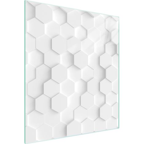 Planche à découper en verre blanc 45x52 (1/5)