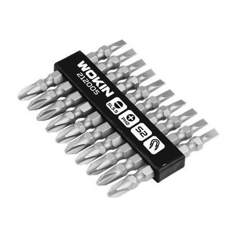 INSERTI SERIE X AVVITATORE 212005 WOKIN - PH2/SL5,5XMM 65 CF=PZ 10- 2 confezioni