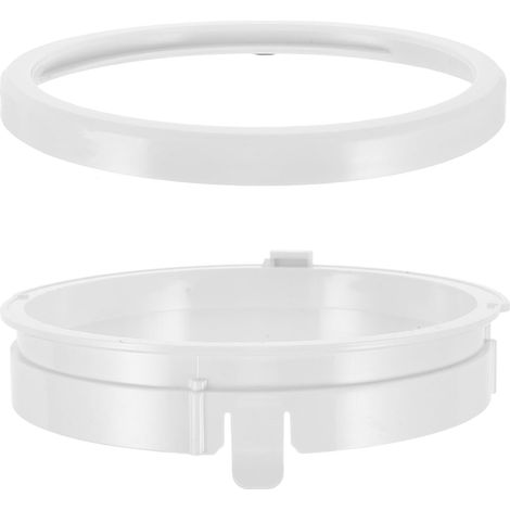 Abluftschlauchadapter für tragbare Klimaanlagen, 35, 15 cm, robuster Kunststoffverbinder mit 150 mm Sicherungsring (1/5)