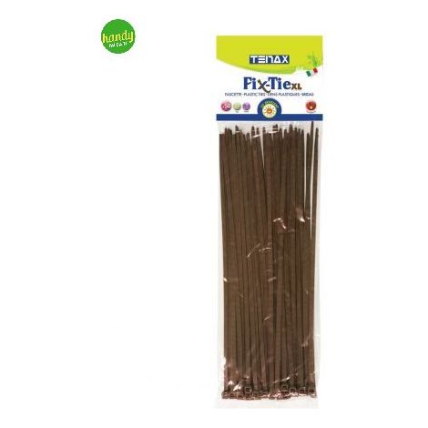 Fascette fix-tie marrone 29 cm (1/3)
