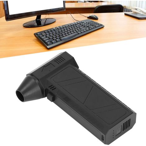 Mini Ventilateur Portable sans Pales 130000 Tr/min Haute Vitesse Turbo pour Voiture et Bureau - KZQ