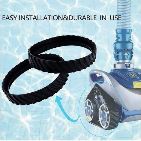 Chenilles pour Zodiac MX8 MX6,Pneus de Rechange Compatible avec Zodiac Mx8 Mx6,R0526100 Rechange(Paquet de 2) (1/4)