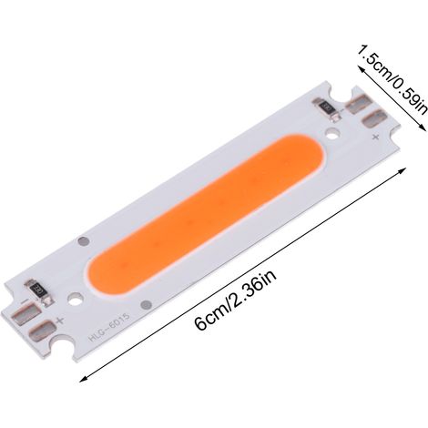 10 Stück 12V 2W rote COB-LED-Lampen als Lichtquelle für DIY-Lampen und Autobeleuchtung (1/5)