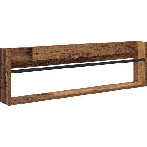 Maison Exclusive - Scaffale per riviste Legno vecchio 100 x 12 x 30 cm