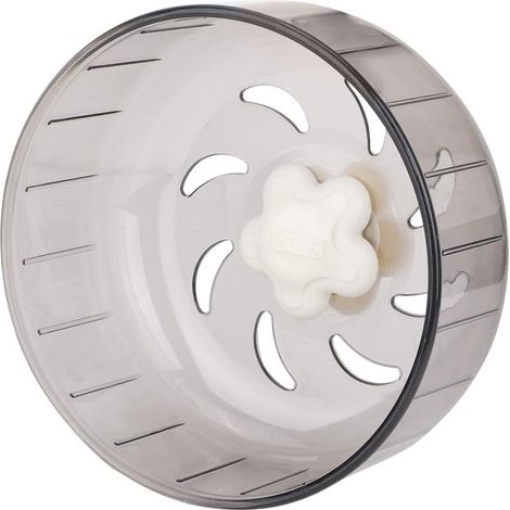 Roue D Exercice Pour Hamster - 13 Cm - Silencieuse - En Plastique Translucide - Pour Rongeurs Petits - 1 Piece (1/5)