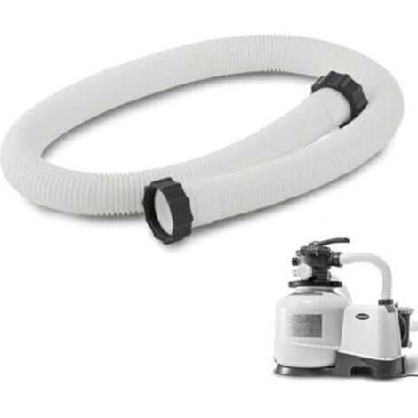 Tuyau de Piscine 38 mm, 150cm Tuyau de Rechange pour Piscine, Flexible pour Pompe de Piscine et Aspirateur, pour Pompe de Filtration pour Intex (1/4)