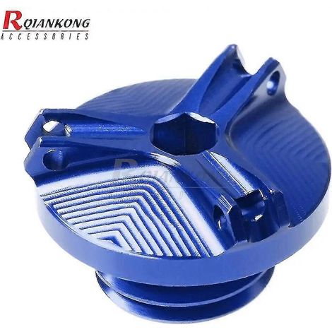 Für MV AGUSTA B3 675/800 F3 675/800 (2012) und RIVALE 800 (2013–2017): Schraube für Ölfilterbecher-Abdeckung – blau (1/5)