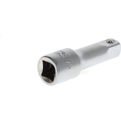 GEDORE Red Prolunga Chiave a Bussola, 1/2 pollici, 12.5 mm Attacco Quadro, Lunga 75 mm, Adattatore, Chiave a Bussola Meccanico, R65100014, Acciaio Cromato (1/5)