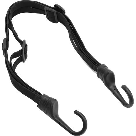 Corde à Bagages pour Casque de 60 Cm – Sangle Flexible à Haute élasticité pour Sécuriser Les Casques et Les Bagages, Matériaux en Caoutchouc et ABS pour Les Performances sur Les Motos et Les (1/5)