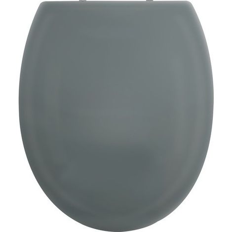 Abattant wc HARRY Gris Anthracite - Charnière Zinc Spirella