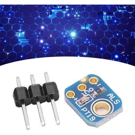 ALS-PT19 Analoges Lichtsensormodul mit erweitertem Dynamikbereich, Arduino-Lichtsensor-Adapterplatine (1/5)
