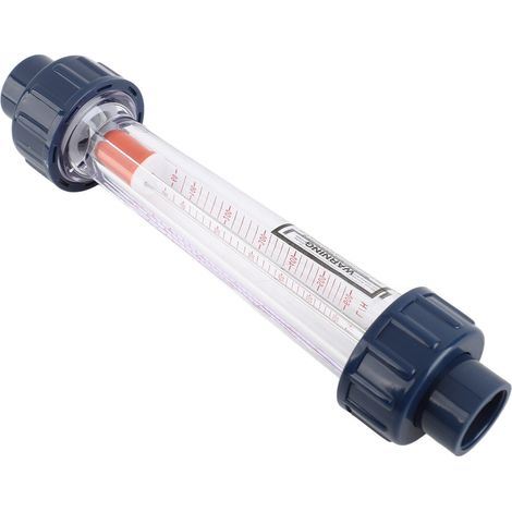 Rotamètre pour eau liquide LZS-15D, tube en plastique, débitmètre de 60 à 600 L/h (1/5)