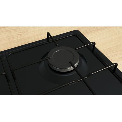 Bosch Serie 4 PGP6B6K80 Piano cottura a gas 60 cm 4 fuochi Acciaio Nero