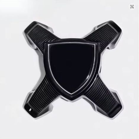 Passend für Peugeot 2008, 208 und P24 Radkappen mit dem neuen schildförmigen Logo (9848313780). Dekorative Kunststoffabdeckung mit dem Markenlogo in der Mitte zur optischen Aufwertung der Radkappe. (1/4)