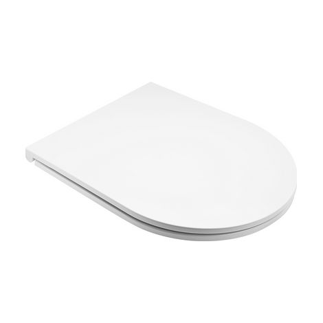 Sedile wc in termoindurente genziana soft closing bianco.