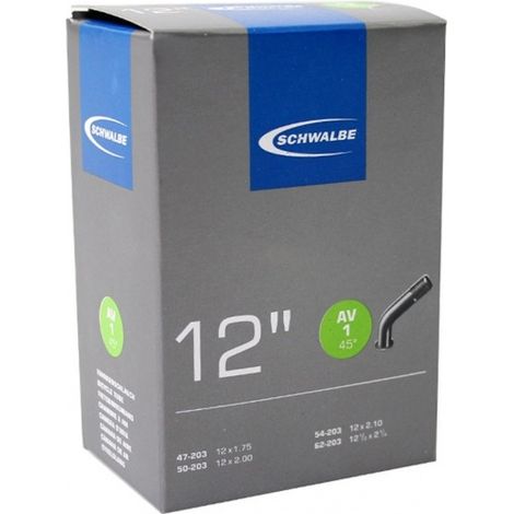 12 Zoll Fahrradschlauch 12x1.75 12x2 12x2.10 47/62-203 12 1/2x2