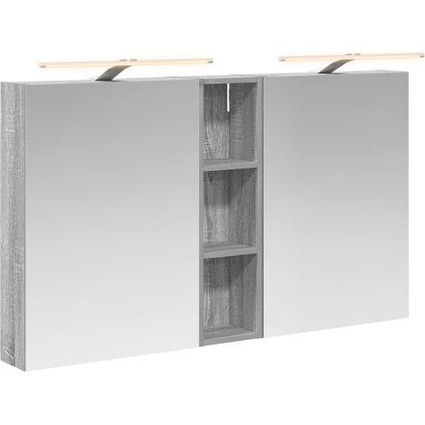 Maison Exclusive - Badezimmerschrank-Set 3 pcs 120 x 14,5 x 70 cm
