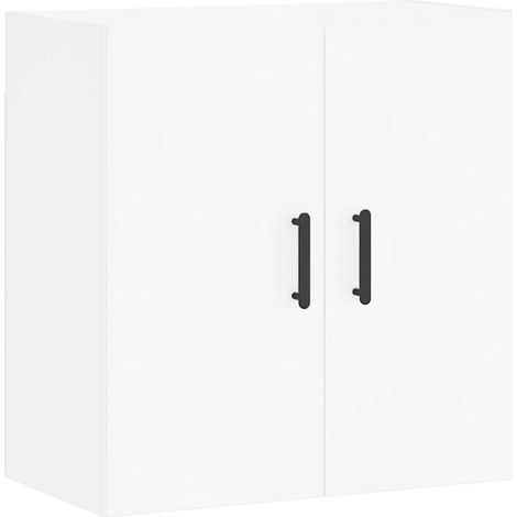 Maison Exclusive - Armario de pared madera de ingeniería blanco 6 (1/5)