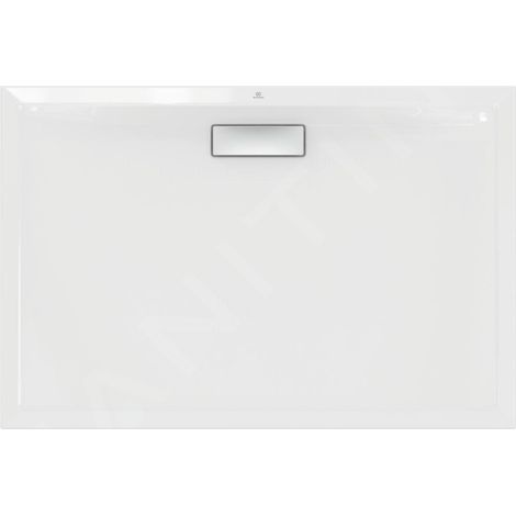 Ideal Standard – Receveur de douche à encastrer 120x80cm acrylique blanc antidérapant – Compatible bonde rectangulaire 19,5x5cm – T446901 (1/5)
