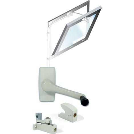 Souchier Kit WINDY 605 grau für Kippfenster
