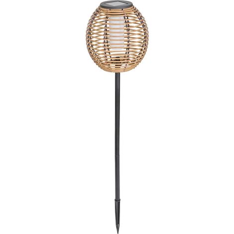 Balise Solaire d'Extérieur "Cuba" 65cm Beige (1/5)