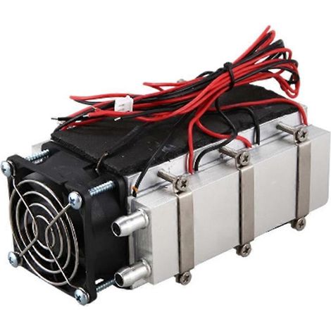 Unité de refroidissement pour semi-conducteurs 420 W CC 12 V avec ventilateur, multicolore à 6 canaux (1/4)