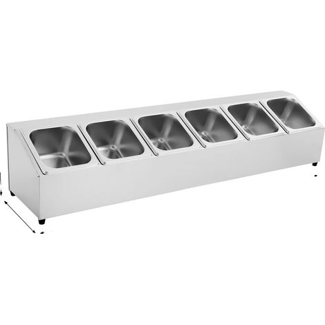Estante para especias, organizador de acero inoxidable, soporte angular, color plata. (1/2)