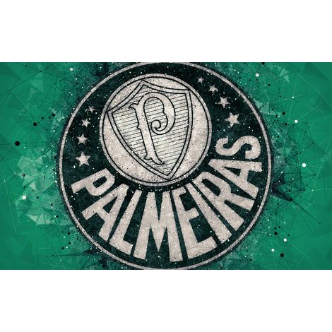 Papier peint panoramique Foot / Football - Palmeiras - 130 cm x 81 cm (1/2)