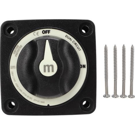 Interrupteur marche/arrêt Blue Ocean 6010200 pour batteries de camping-cars et de yachts (1/5)