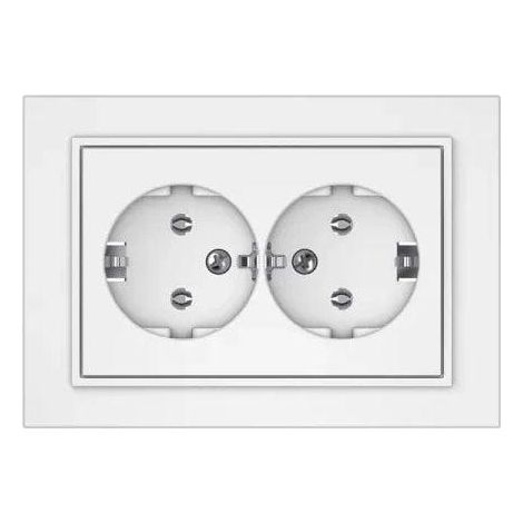 Harry Potter Socket 2Place Blanc double prise électrique