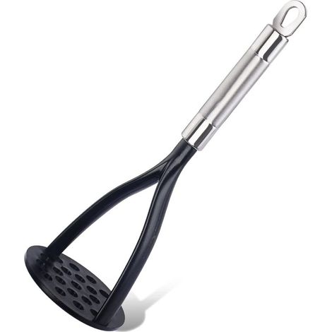 Broyeur de riz pour purée de pommes de terre lisse en acier inoxydable - Plaque de purée à grille fine pour purée de pommes de terre lisse, légumes et fruits- (1/5)