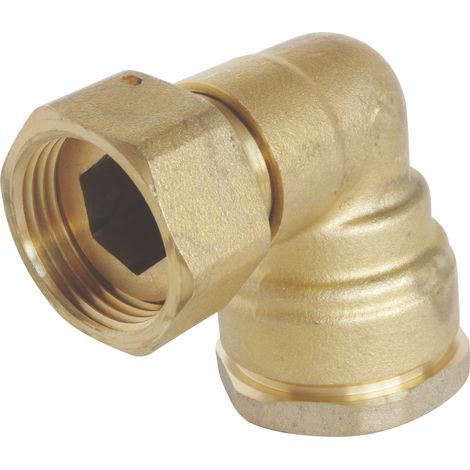 Raccord laiton coudé SUMO pour tube PE Ø25 mm - Ecrou tournant 3/4