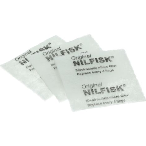 Ersatzteil - Set 3 Vorfiltern -  - NILFISK, ROWENTA